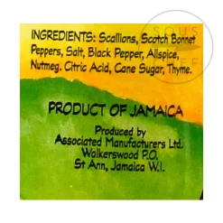 Online Jamaican Jerk Seasoning, 280g Ingredients Brands|Caribbean Ingredients