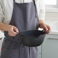 New Japanese Iron Tempura Deep Frying Pot, 22cm Japanese Ingredients|Pots & Pans