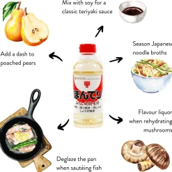 Japanese Mirin, 400ml Japanese Ingredients|Sauces & Condiments