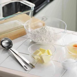 Best Japanese Stainless Steel Tablespoon Measure, 19.5cm Japanese Ingredients|Kitchen Tools & Utensils