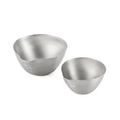 New Japanese Stainless Steel Mixing Bowl with Pouring Spout Japanese Ingredients|Baking Supplies & Equipment
