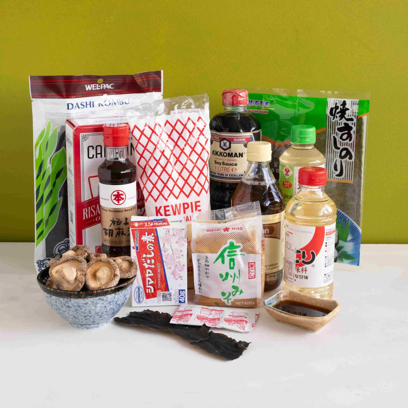 Online Japanese Store Cupboard Ingredients Set Japanese Ingredients
