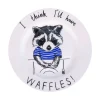 Sale I Think I'll Have Waffles! Side Plate, 20cm Made In The Uk|Plates