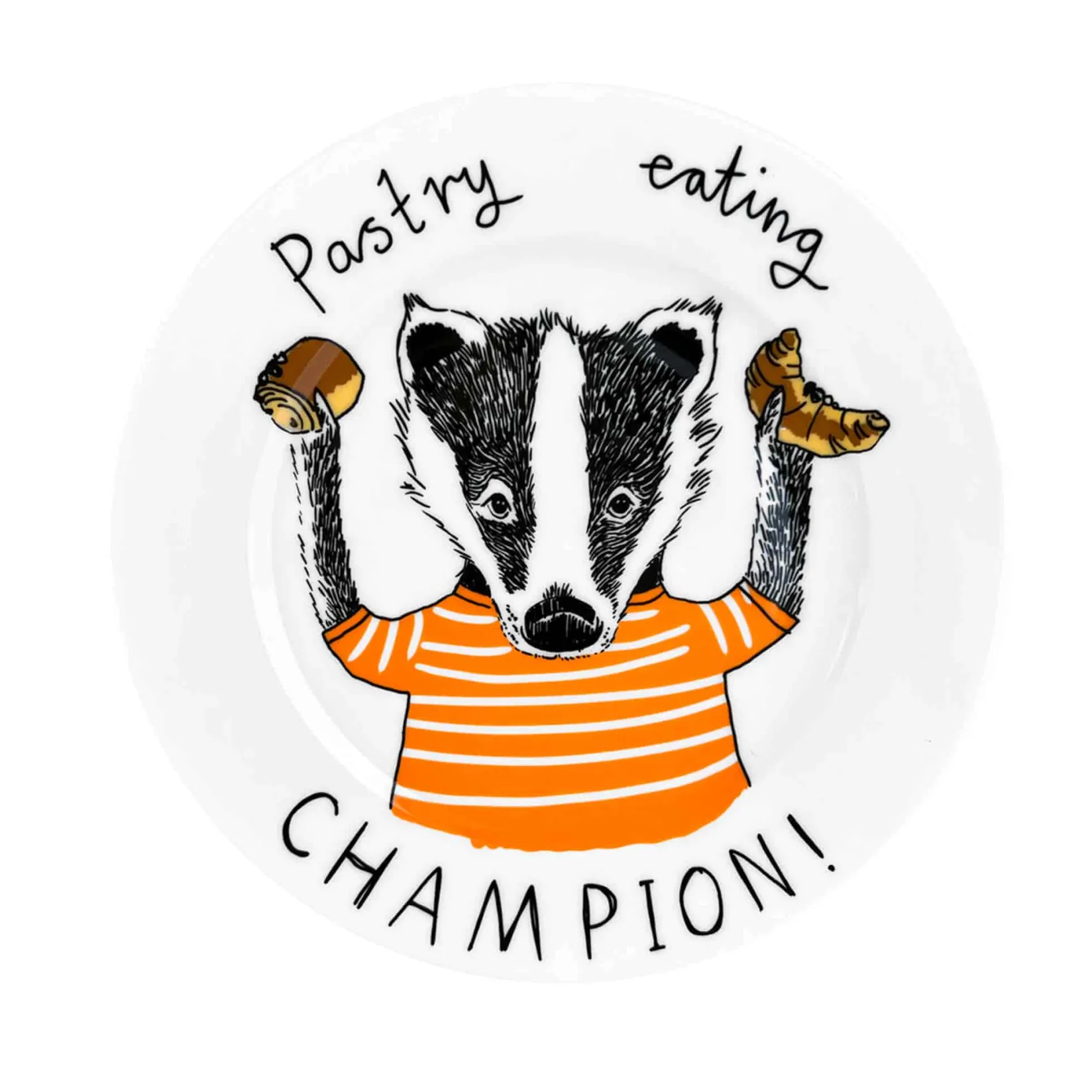 Hot Pastry Eating Champion Side Plate, 20cm Tableware Brands|Plates