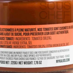Outlet Greek Fresh Tomato Sauce, 220g Ingredients Brands|Greek Ingredients