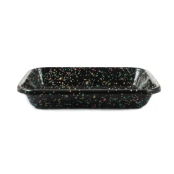 Clearance x Sous Chef Galaxy Splatter Enamel Roasting & Serving Dish Baking Supplies & Equipment