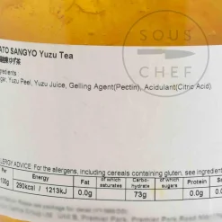 Best Sangyo Yuzu Tea, 600g Ingredients Brands|Japanese Ingredients