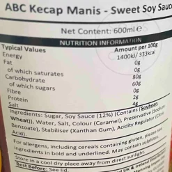 New Kecap Manis Sweet Soy Sauce, 600ml Southeast Asian Ingredients|Sauces & Condiments