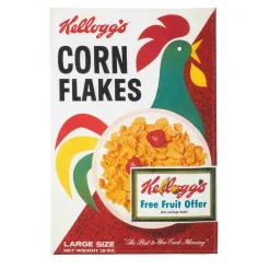 New Kellogg's Original Corn Flakes Tea Towel French Ingredients|Kitchen Textiles & Clothing