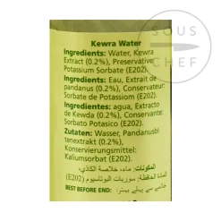 Hot Kewra Water - Pandan Extract, 310ml Indian Ingredients|Baking Ingredients