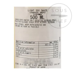 Clearance Usukuchi Shoyu - Light Soy Sauce, 500ml Ingredients Brands|Japanese Ingredients