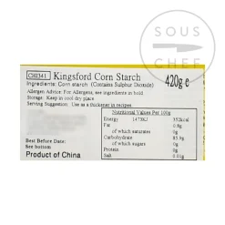 New Kingsford Corn Starch, 420g Ingredients Brands|Chinese Ingredients