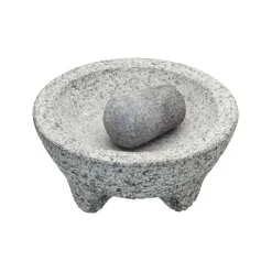 New Mexican Granite Mortar and Pestle Mexican Ingredients|Kitchen Tools & Utensils