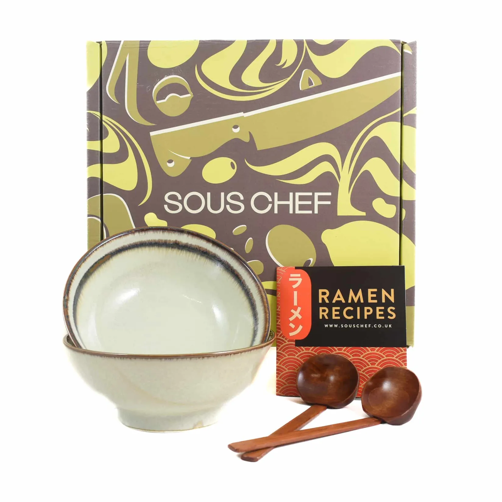 Sale Komorebi Ramen Bowl Set Japanese Ingredients|Crockery & Dinnerware