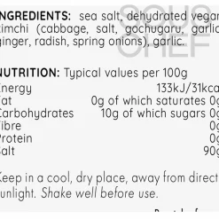 Best Korean Pantry Kimchi Salt Flakes, 60g Ingredients Brands|Herbs & Spices