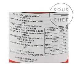 Discount Whole Green Jalapeno Peppers, 199g Ingredients Brands|Mexican Ingredients