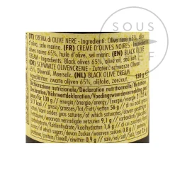 Hot Black Olive Cream, 130g Ingredients Brands|Italian Ingredients