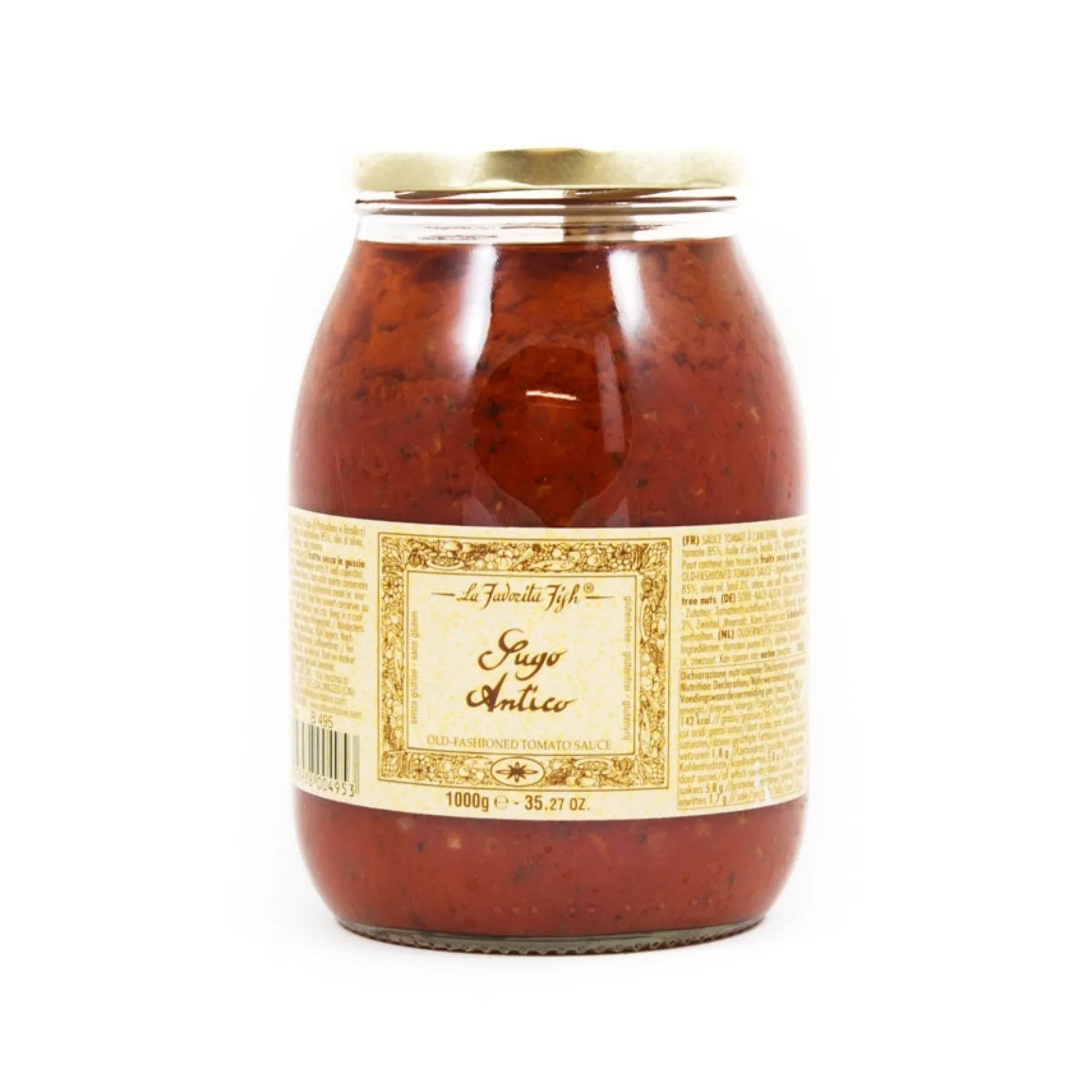 Old Fashioned Tomato Sauce, 1kg Italian Ingredients|Sauces & Condiments