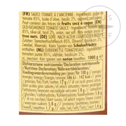 Old Fashioned Tomato Sauce, 1kg Italian Ingredients|Sauces & Condiments