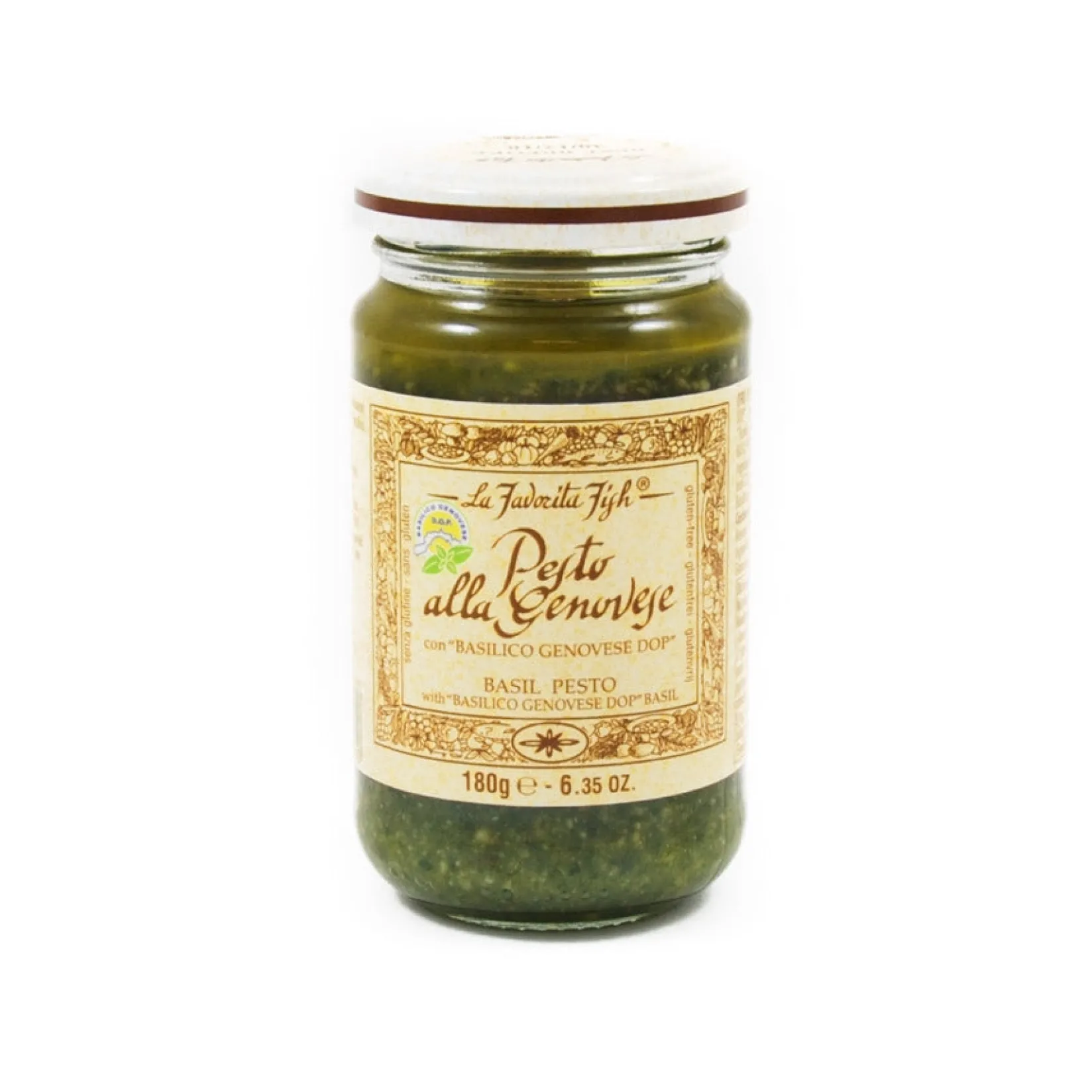 Pesto With Genovese Basil DOP Italian Ingredients|Sauces & Condiments