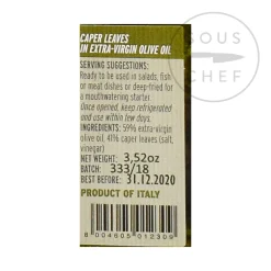 Best Caper Leaves, 100g Ingredients Brands|Italian Ingredients