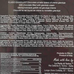 Sale Fluido Cream Filled Gianduja, 200g Ingredients Brands|Italian Ingredients