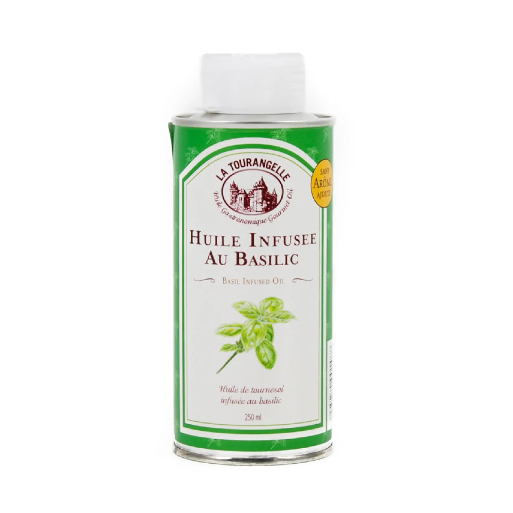 Basil Oil, 250ml French Ingredients|Oil, Vinegar & Dressings