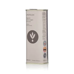 Hot Organic Greek Patrinia Delicate Extra Virgin Olive Oil in Tin, 500ml Ingredients Brands|Greek Ingredients