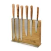 Hot Classic Knife Block of 6 Kitchen Knives, Juniper French Ingredients|Kitchen Knives