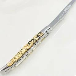 Discount Soft Cheese Knife, Gold Foil Kitchen Knives
