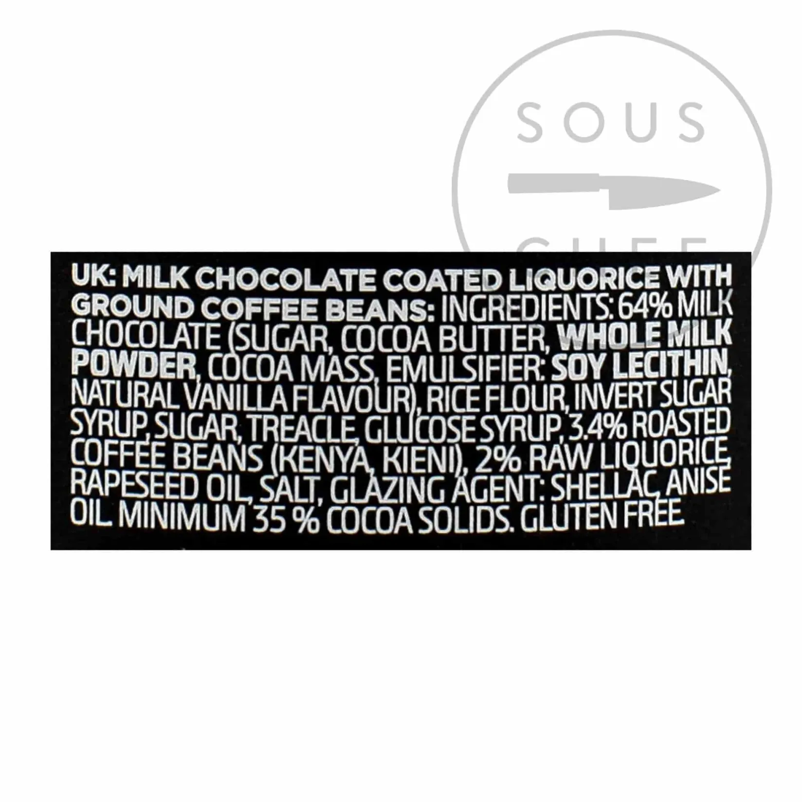 Hot Liquorice C - Coffee & Milk Chocolate Ingredients Brands|Chocolate & Sweets