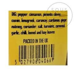 Sale Lebanese 7 Spice Catering Size Ingredients Brands|Middle Eastern Ingredients