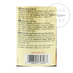 New Chiu Chow Chilli Oil Ingredients Brands|Chinese Ingredients
