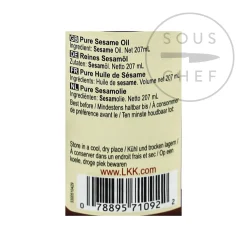 New Pure Sesame Oil, 207ml Chinese Ingredients|Oil, Vinegar & Dressings