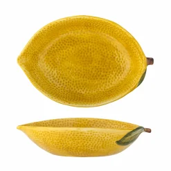 Sale Lemon Shallow Bowl, 26cm Crockery & Dinnerware|Bowls