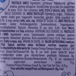 Hot Anise Pastilles in Classic Tin, 30g Italian Ingredients|Chocolate & Sweets