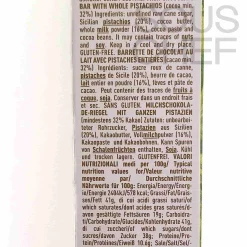 Sale Milk Chocolate Bar with Whole Sicilian Pistachios, 55g Italian Ingredients|Chocolate & Sweets