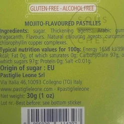 Best Mojito Candy Box, 27g Ingredients Brands|Chocolate & Sweets