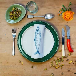 New Sardine Design Napkins Box of 6 Table Setting|Serveware