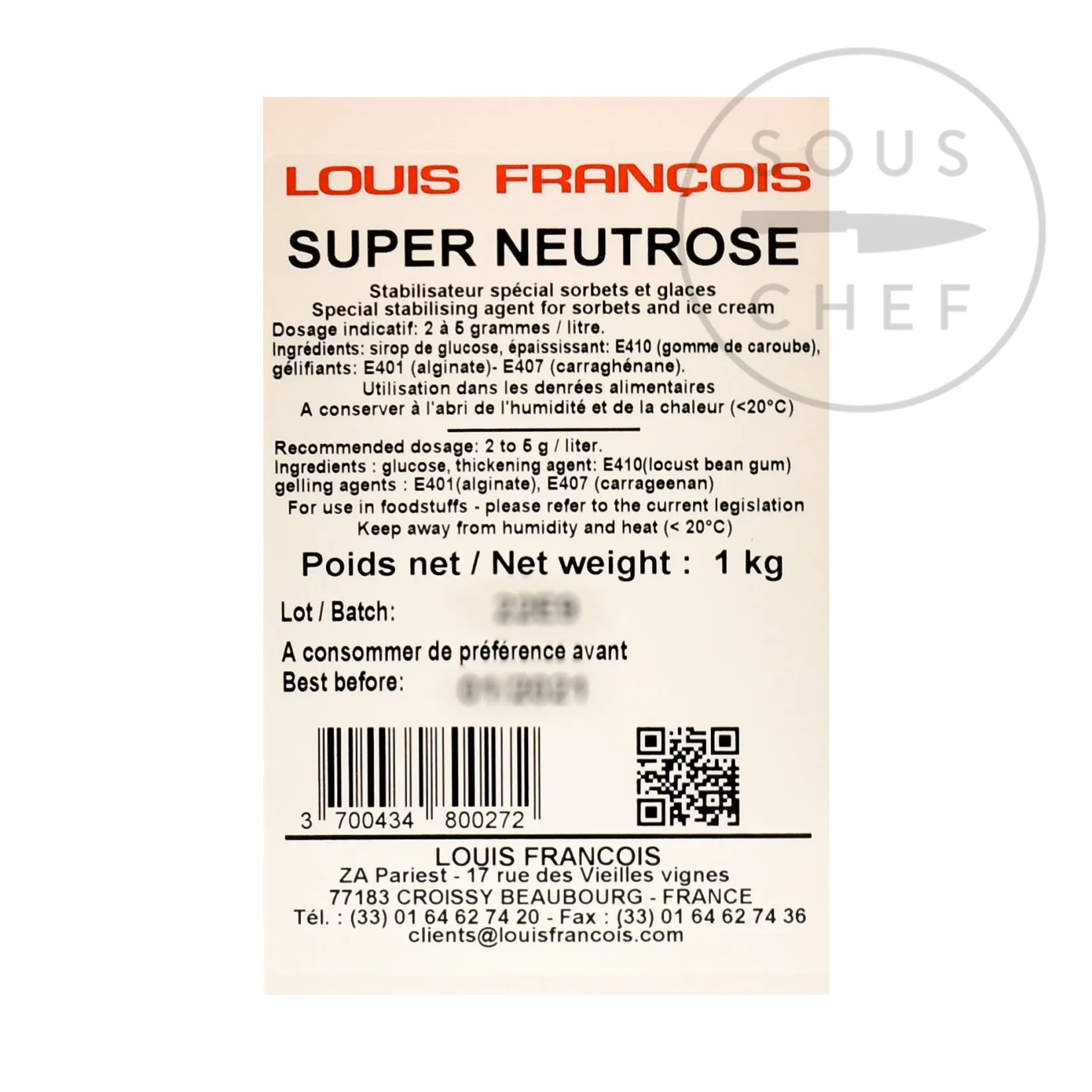 Discount Super Neutrose Gallia, 1kg Ingredients Brands|Baking Ingredients