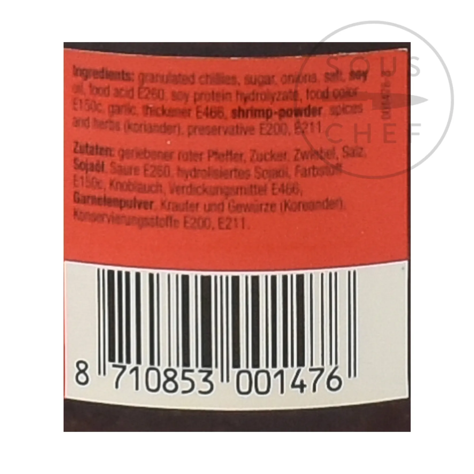 Outlet Sambal Manis, 200g Ingredients Brands|Southeast Asian Ingredients