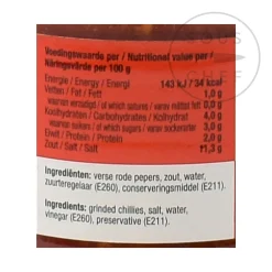 Best Sambal Oelek, 200g Ingredients Brands|Southeast Asian Ingredients