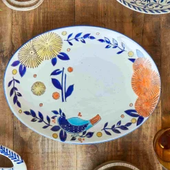 Lynna Floral Serving Plate, 34cm Serveware|Tableware Brands