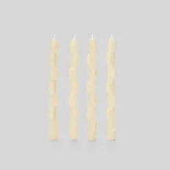 Outlet Set of 4 Garlic Candles Table Setting|Tableware Brands