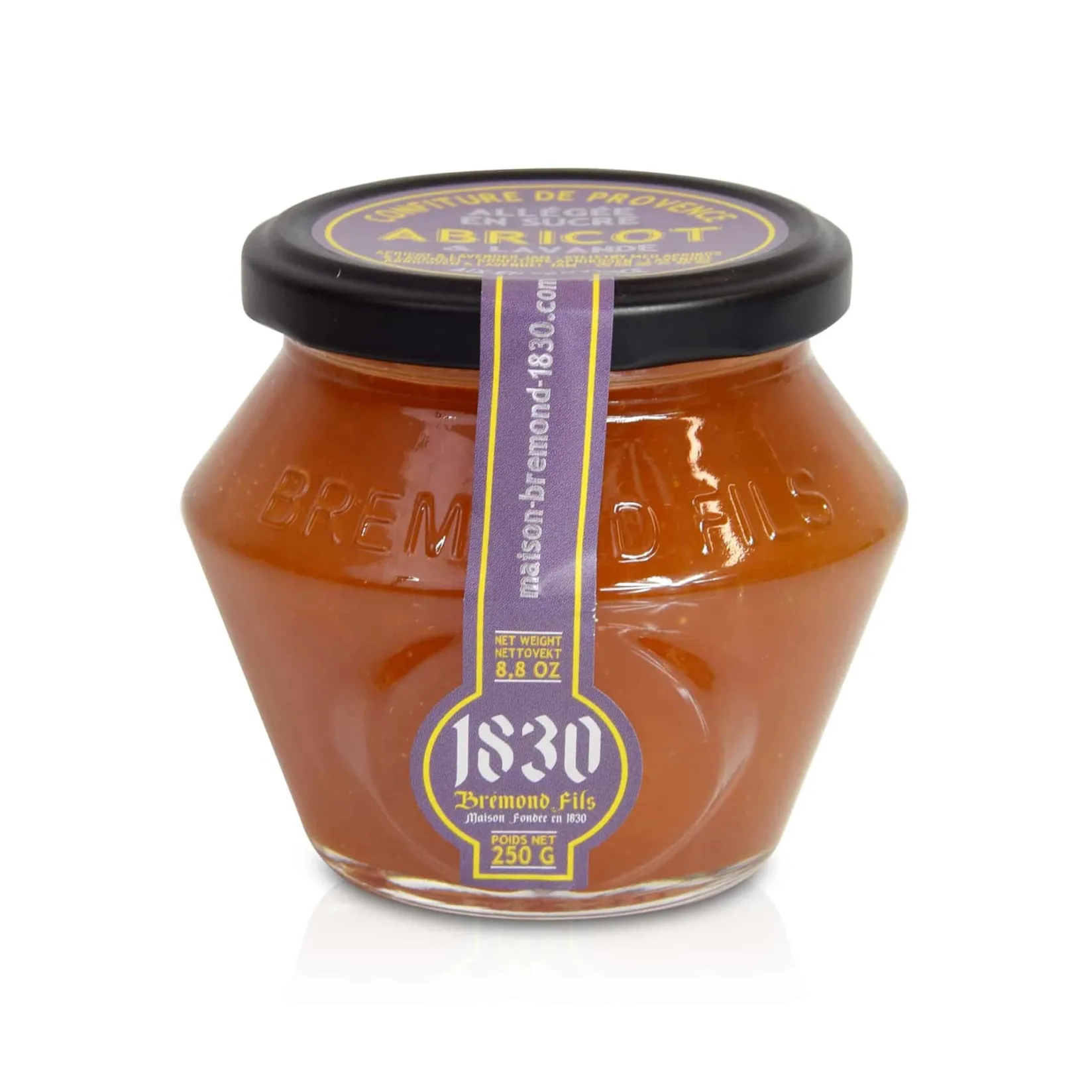 Sale Apricot & Lavender Jam, 250g Ingredients Brands|French Ingredients