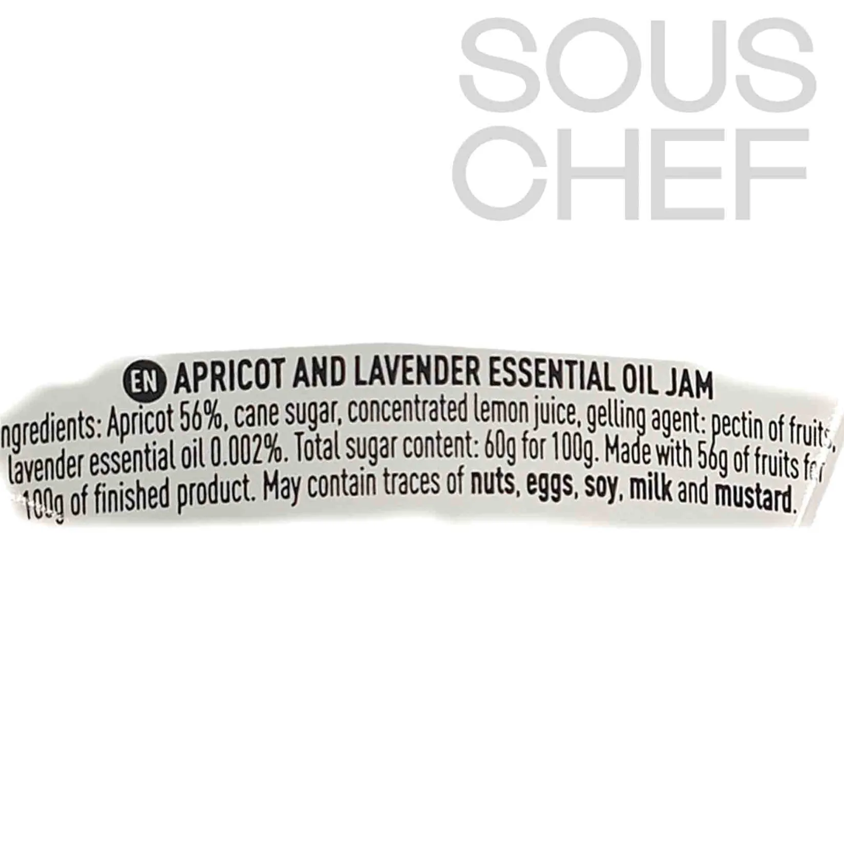 Sale Apricot & Lavender Jam, 250g Ingredients Brands|French Ingredients