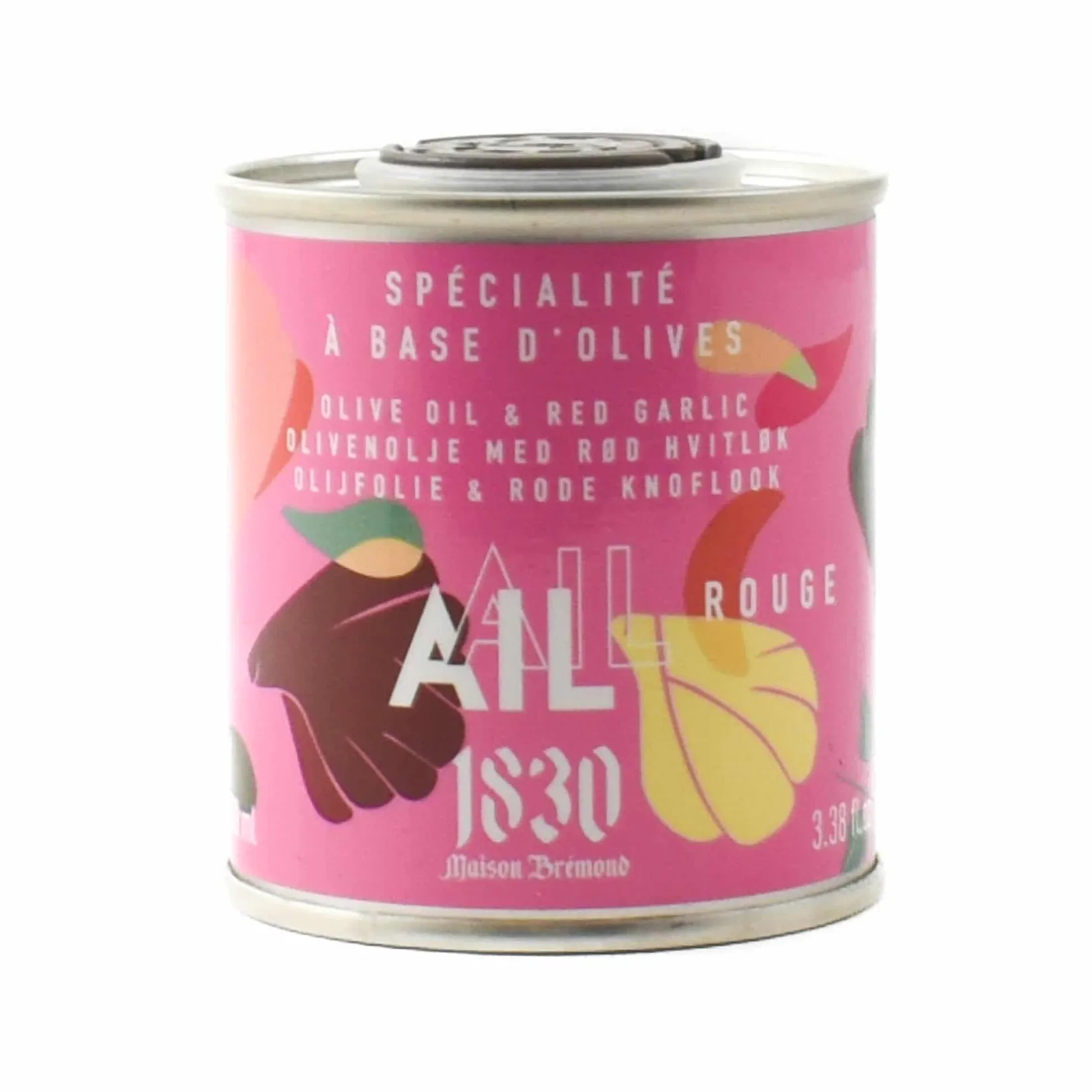 Best Extra Virgin Olive Oil with Red Garlic, 100ml Ingredients Brands|French Ingredients