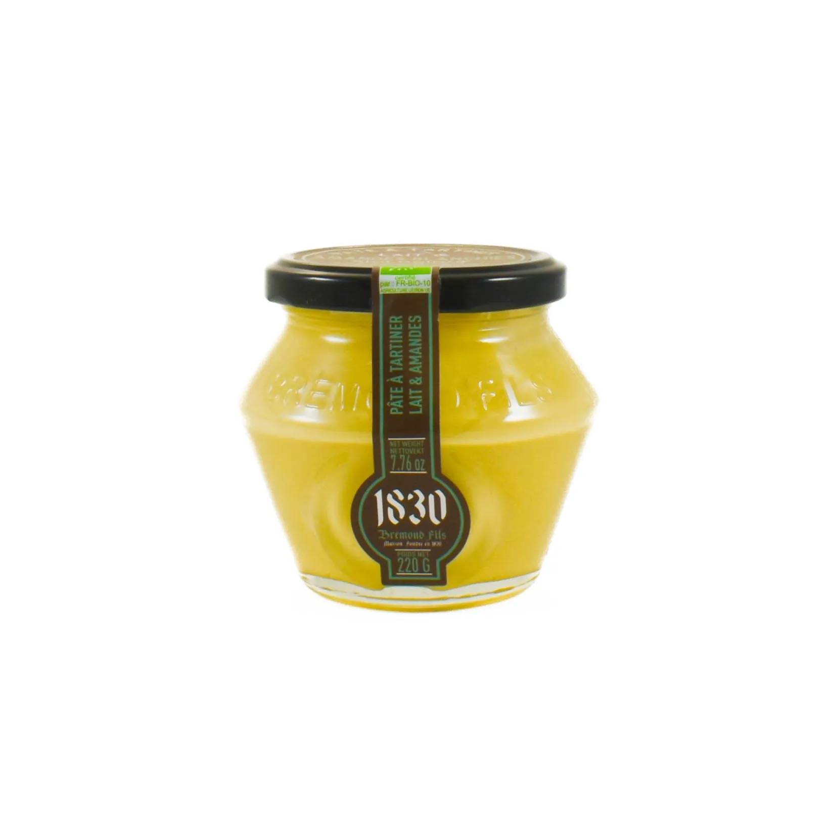 Clearance Organic White Almonds And Milk Spread, 220g Ingredients Brands|French Ingredients