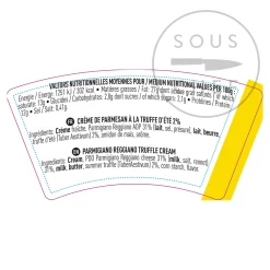 Outlet Parmigiano Reggiano Truffle Cream, 110g Ingredients Brands|Italian Ingredients