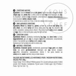 Outlet Plain Crouton, 150g French Ingredients|Snacks